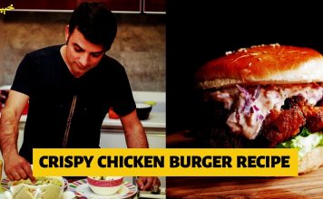Crispy Chicken Burger Recipe | Homemade Chicken Burger Recipe | Da Kashmir Pakhlay | Khyber TV